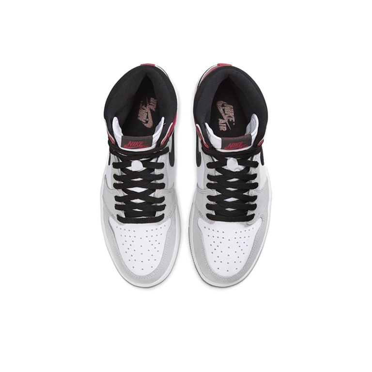 Air Jordan 1 High OG 'White / Black / Light Smoke Grey / Varsity Red' Мужские