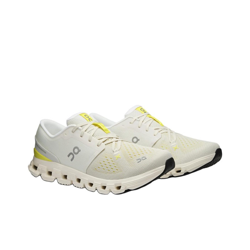 On Cloud X 4 'Ivory Lime' Мужские