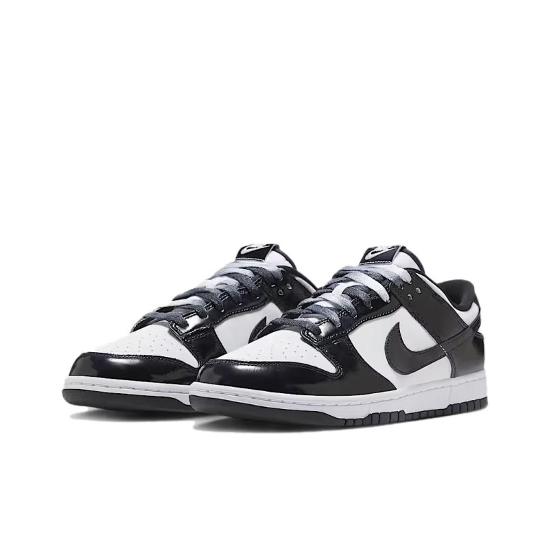 Nike Dunk Low 'White Metallic Silver Black Photon Dust' Мужские
