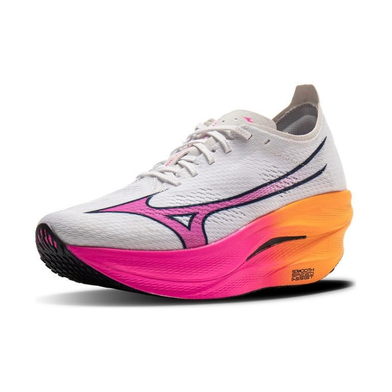 Mizuno Wave Rebellion Pro 3 'White Pink' Мужские