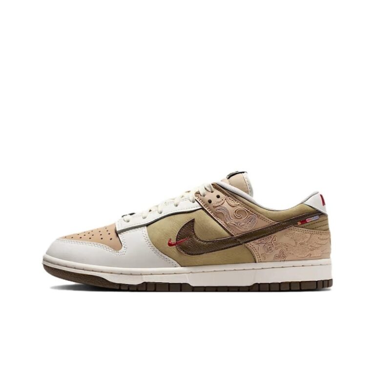 Nike Dunk Low 'Linen Phantom Neutral Olive Dark Hazel' Мужские