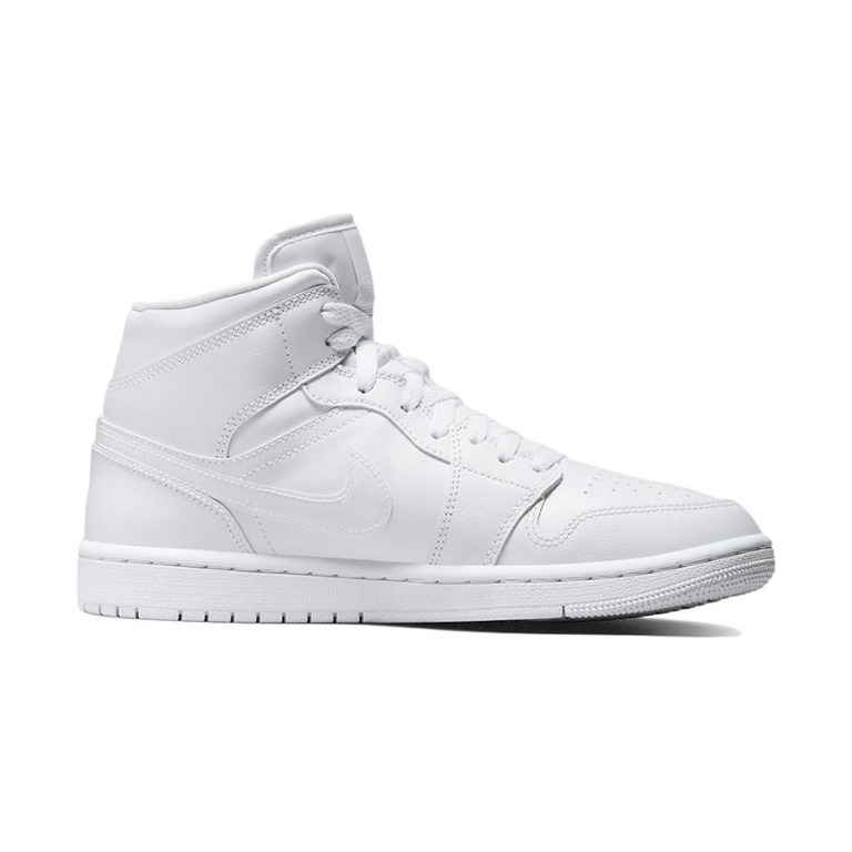 Air Jordan 1 Mid 'Triple White' Женские