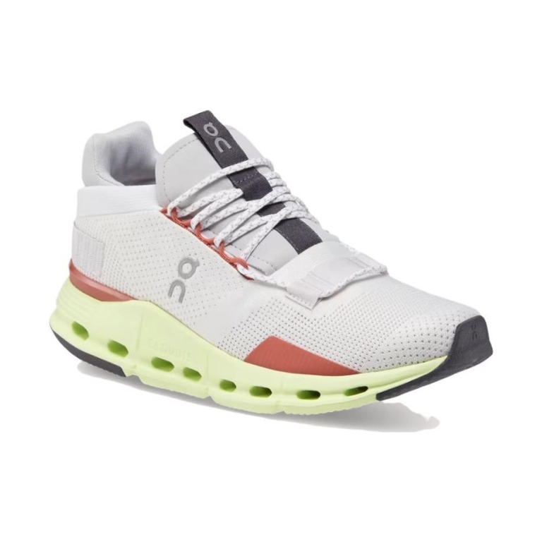 On Cloudnova 'Gray Yellow Red Grey Yellow Red' Женские