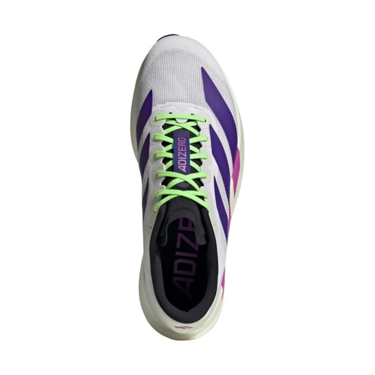 Adidas Adizero Evo SL 'Cloud White / Purple Lime' Мужские