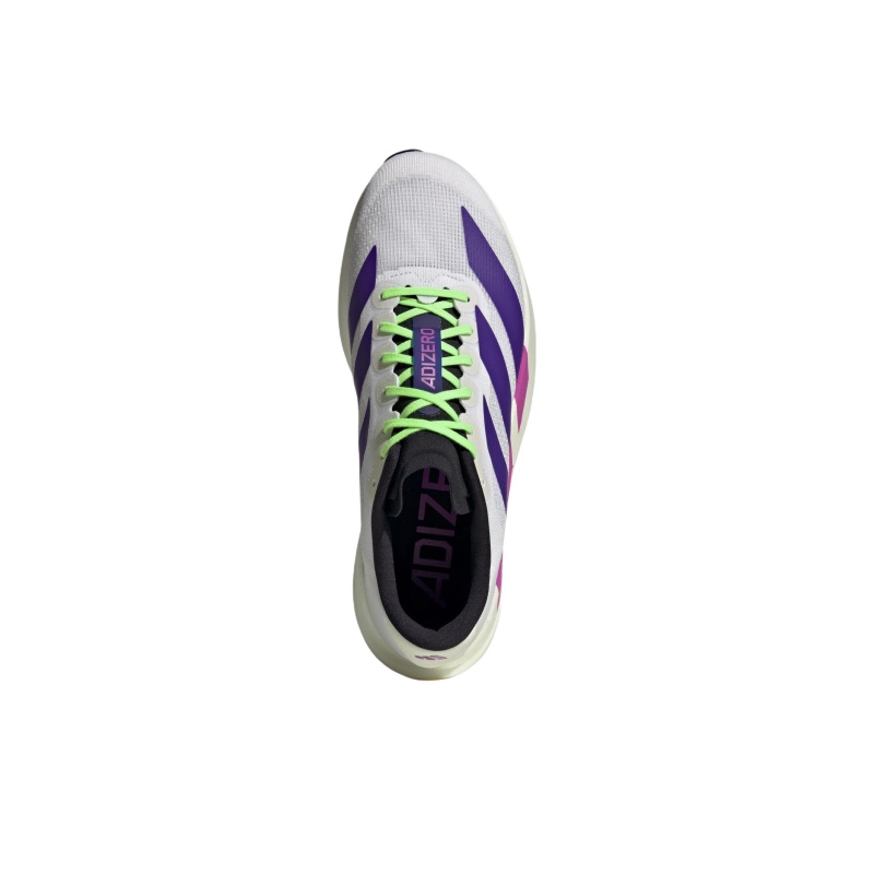 Adidas Adizero Evo SL ‘Cloud White / Purple Lime’ Мужские