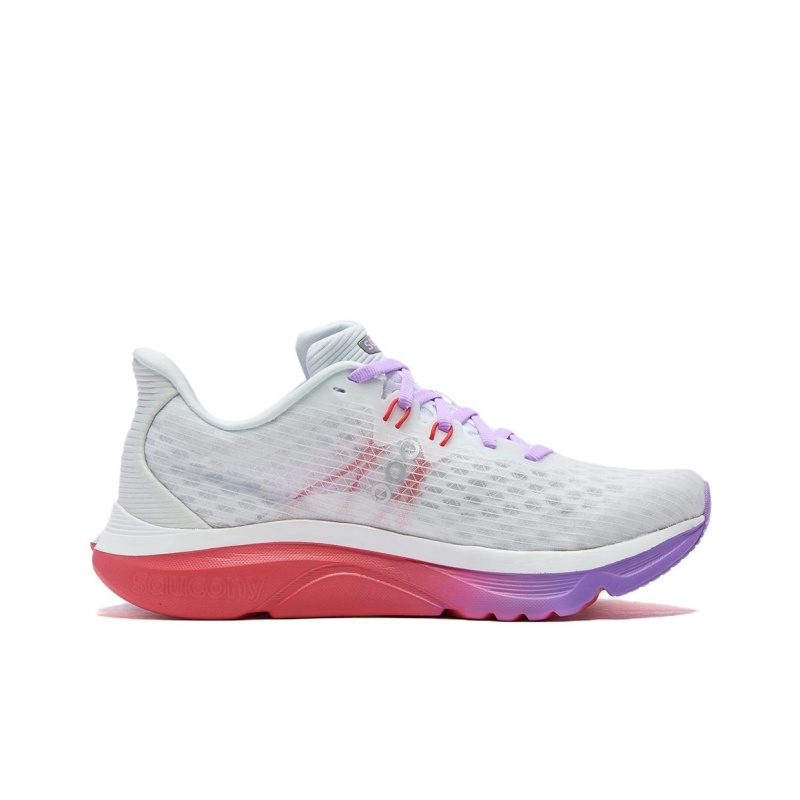 Saucony Kinvara 'White Red' Женские
