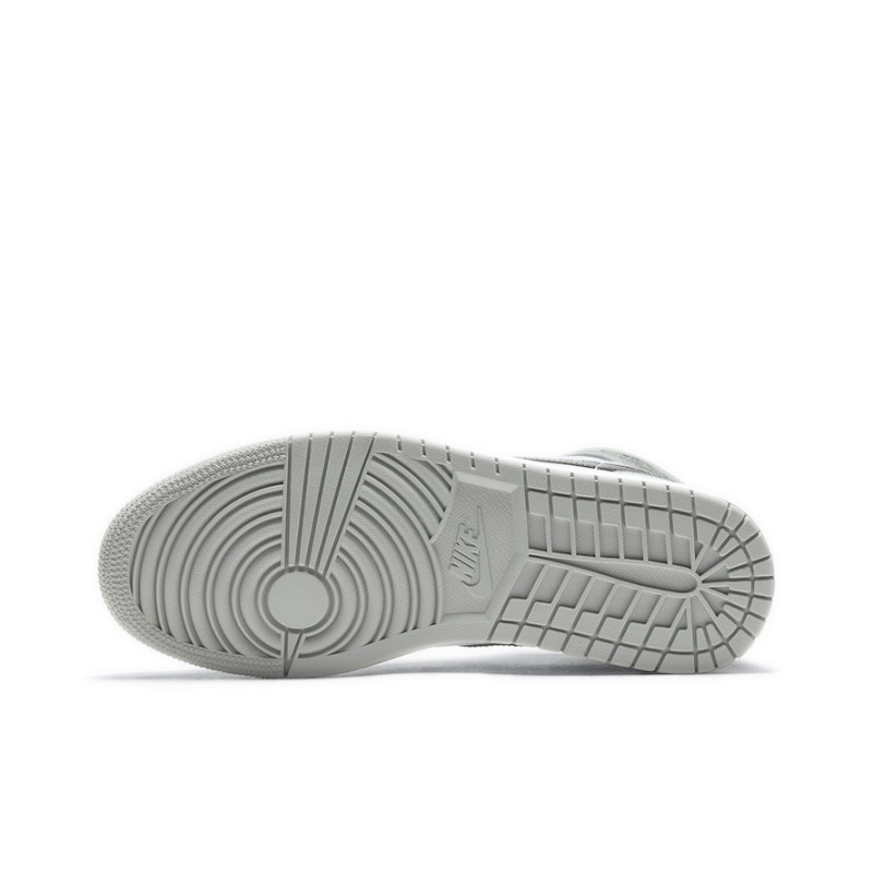 Air Jordan 1 Mid 'Light Smoke Grey/Black/White' Мужские
