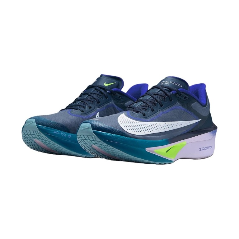 Nike Zoom Fly 6 'Obsidian / Persian Violet / Volt / White' Мужские