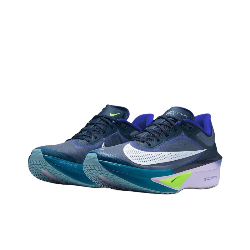 Nike Zoom Fly 6 'Obsidian Persian Violet Volt White' Мужские