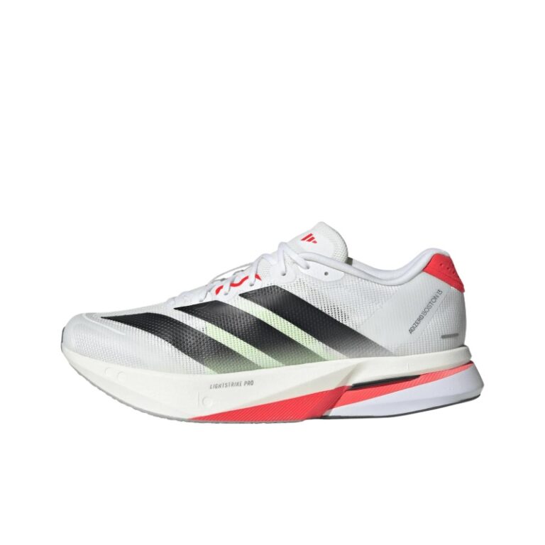 Adidas Adizero Boston 13 'Footwear White / Core Black / Dash Grey' Мужские