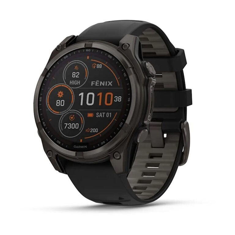Garmin Fenix 8 47mm Solar Sapphire Carbon Gray DLC Titanium
