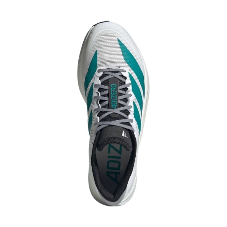 Adidas Adizero Boston 13 'Cloud White / Pure Teal / Grey Four' Мужские
