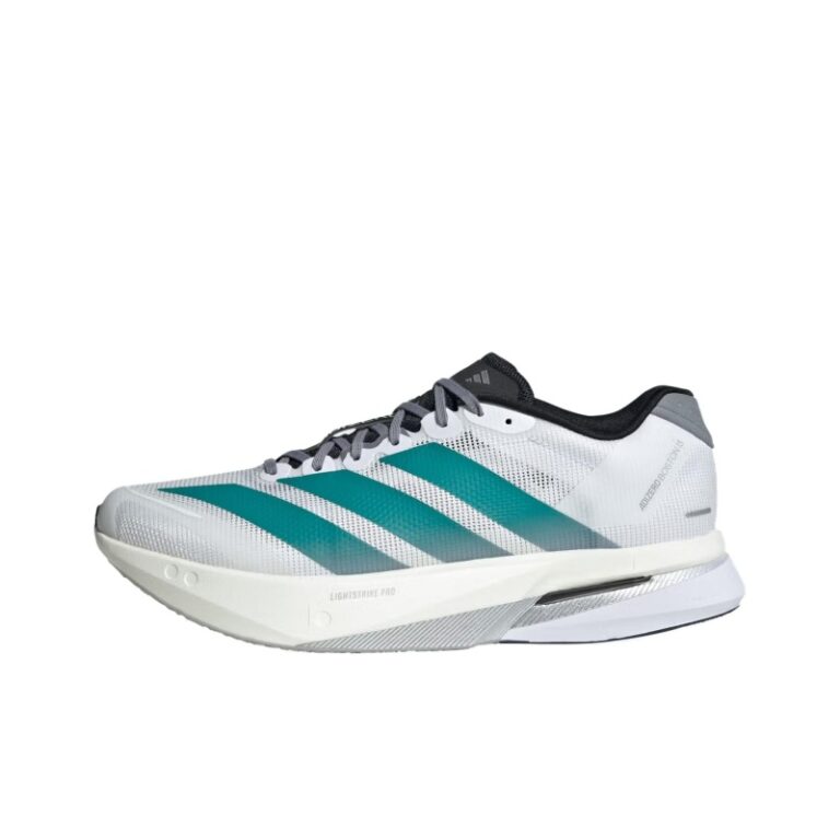Adidas Adizero Boston 13 'Cloud White / Pure Teal / Grey Four' Мужские