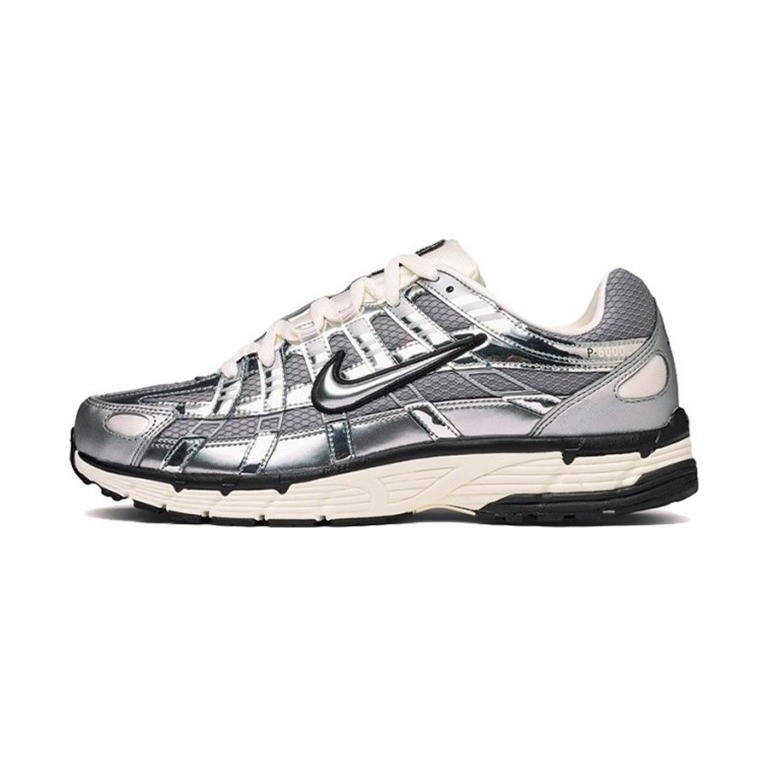Nike P 6000 'Metallic Silver Sail Black Metallic Silver' Мужские