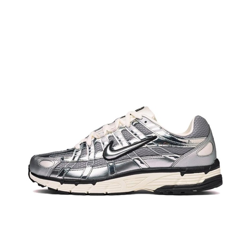 Nike P 6000 'Metallic Silver Sail Black Metallic Silver' Мужские