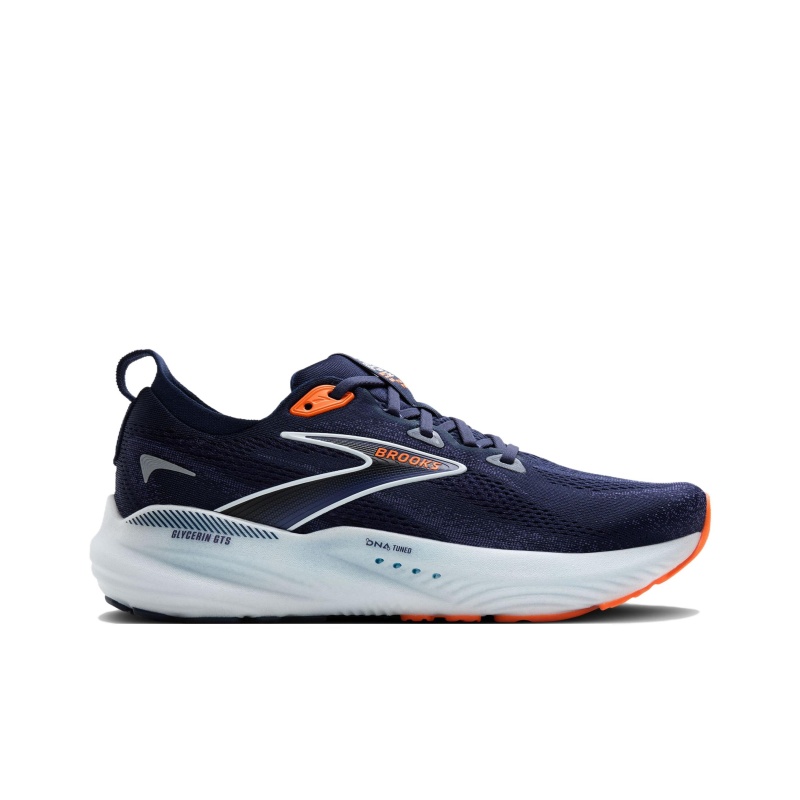 Brooks Glycerin GTS 22 'Peacoat Blue Ribbon Orange' Мужские