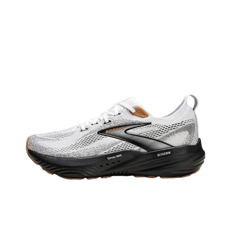 Brooks Glycerin 'White Grey' Мужские