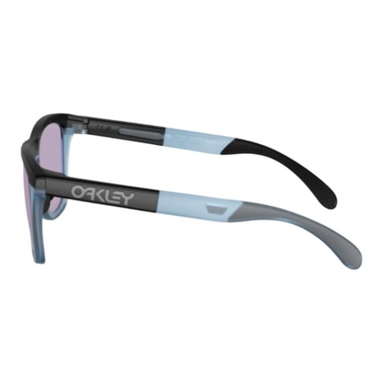 Oakley Frogskins 'Matte Black Blue Fade Prizm Grey'