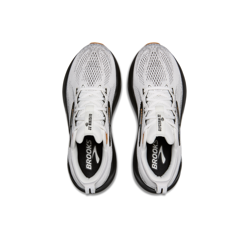 Brooks Glycerin 'White Grey' Мужские