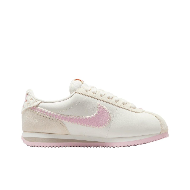Nike Cortez 'Grey Fog Metallic Silver Sail Malachite' Женские