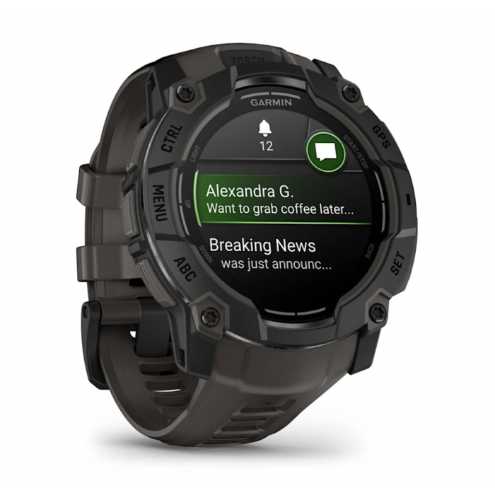 Garmin Instinct 3 50mm Amoled Black Charcoal