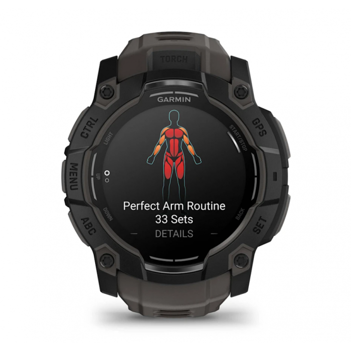 Garmin Instinct 3 50mm Amoled Black Charcoal