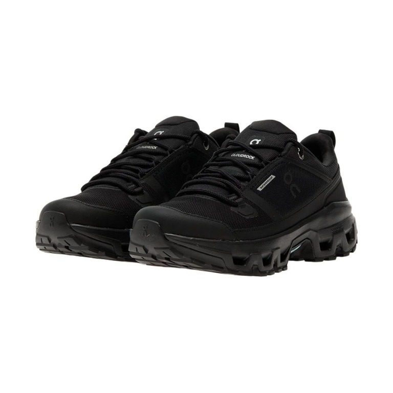 On Cloudrock Low Waterproof 'Black' Мужские