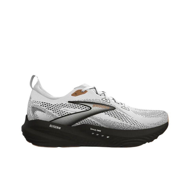 Brooks Glycerin 'White Grey' Мужские