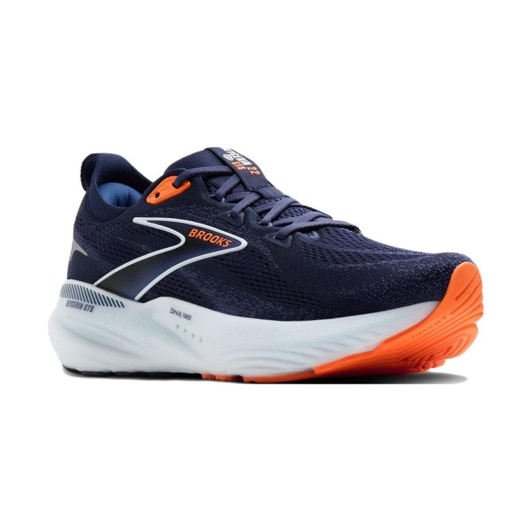 Brooks Glycerin GTS 22 'Peacoat Blue Ribbon Orange' Мужские