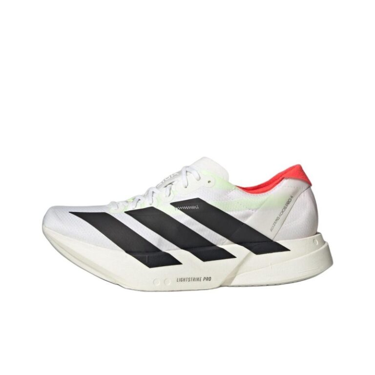 Adidas Adizero Adios Pro 4 'Cloud White / Core Black / Silver Metallic' Мужские