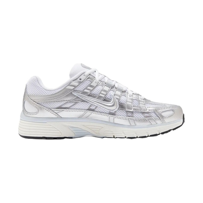 Nike P 6000 'White Blue Tint Sail Metallic Silver' Женские