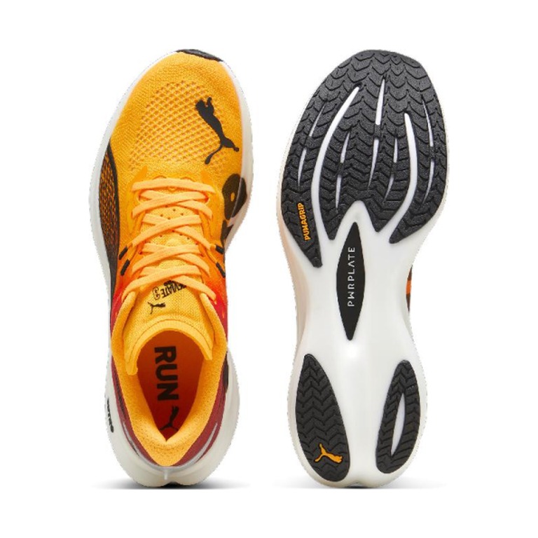 Puma Deviate Nitro 3 'Yellow Black' Мужские