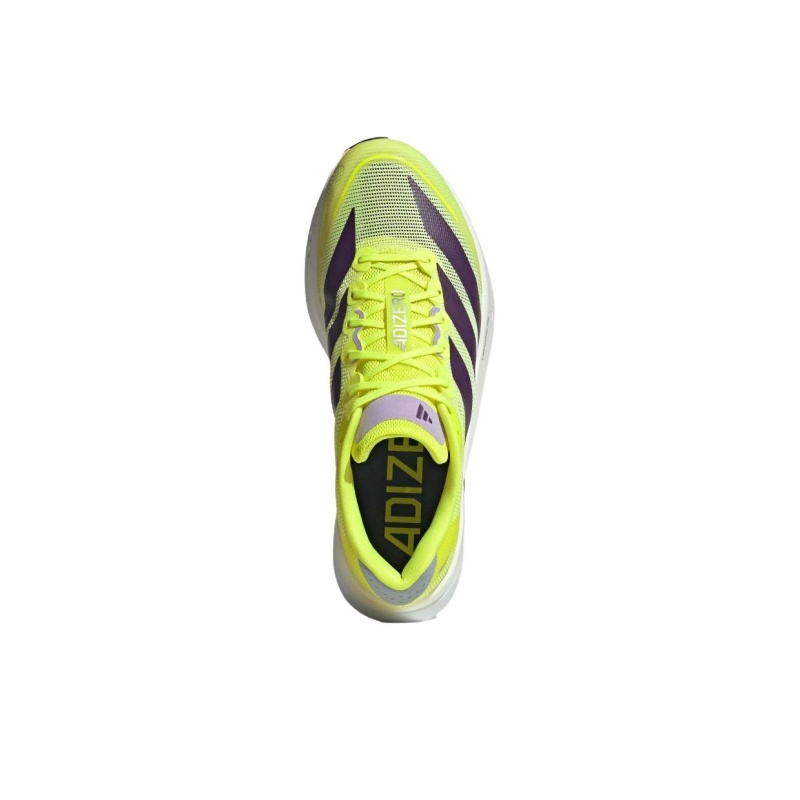 Adidas Adizero Boston 13 'Solar Yellow / Aurora Plum / Powder Plum' Мужские
