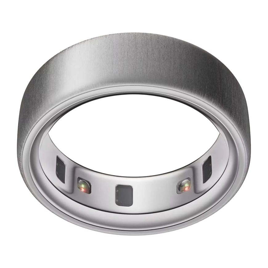 Oura Ring 4 Brushed Silver