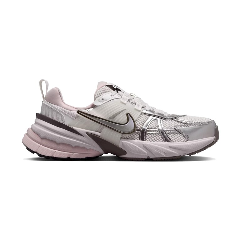 Nike V2K Run 'Platinum Tint / Summit White / Cave Stone / Metallic Silver' Женские