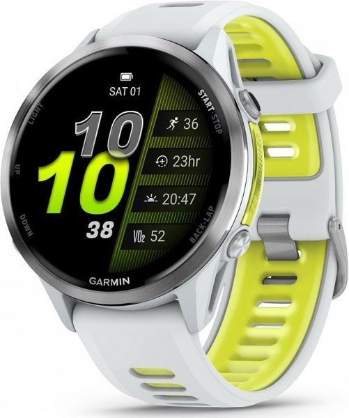 Garmin Forerunner 970 Titanium Whitestone/Amp Yellow