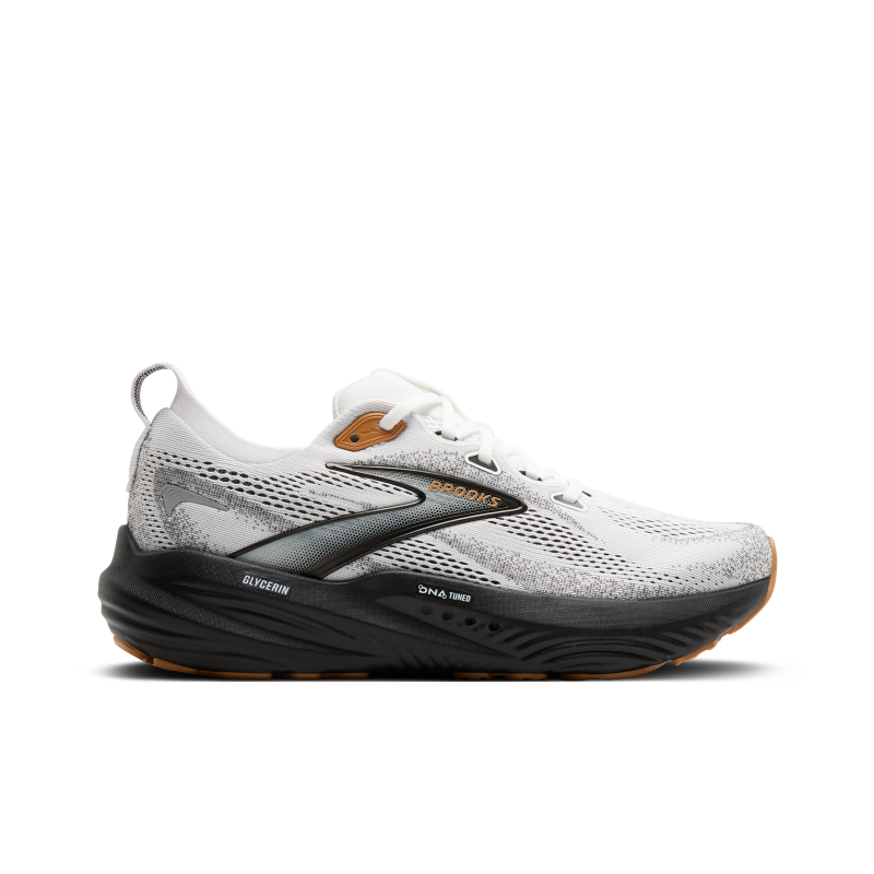 Brooks Glycerin 'White Grey' Мужские