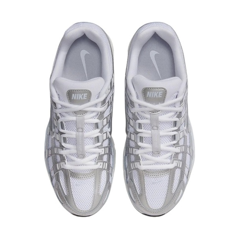 Nike P 6000 'White Blue Tint Sail Metallic Silver' Женские