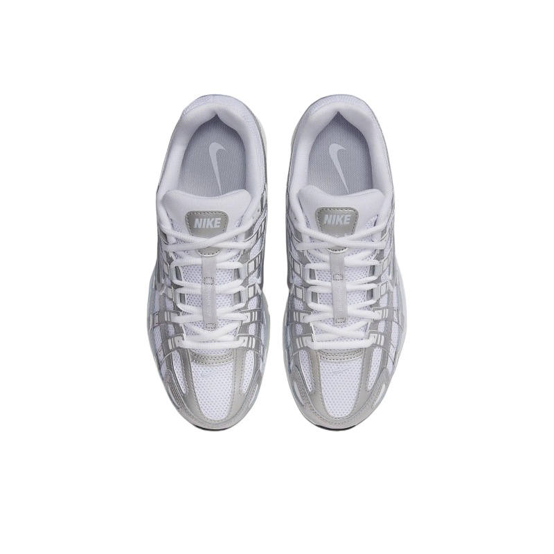 Nike P 6000 'White Blue Tint Sail Metallic Silver' Женские