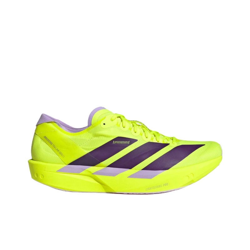 Adidas Adizero Takumi Sen 11 'Solar Yellow Aurora Plum Powder Plum' Мужские