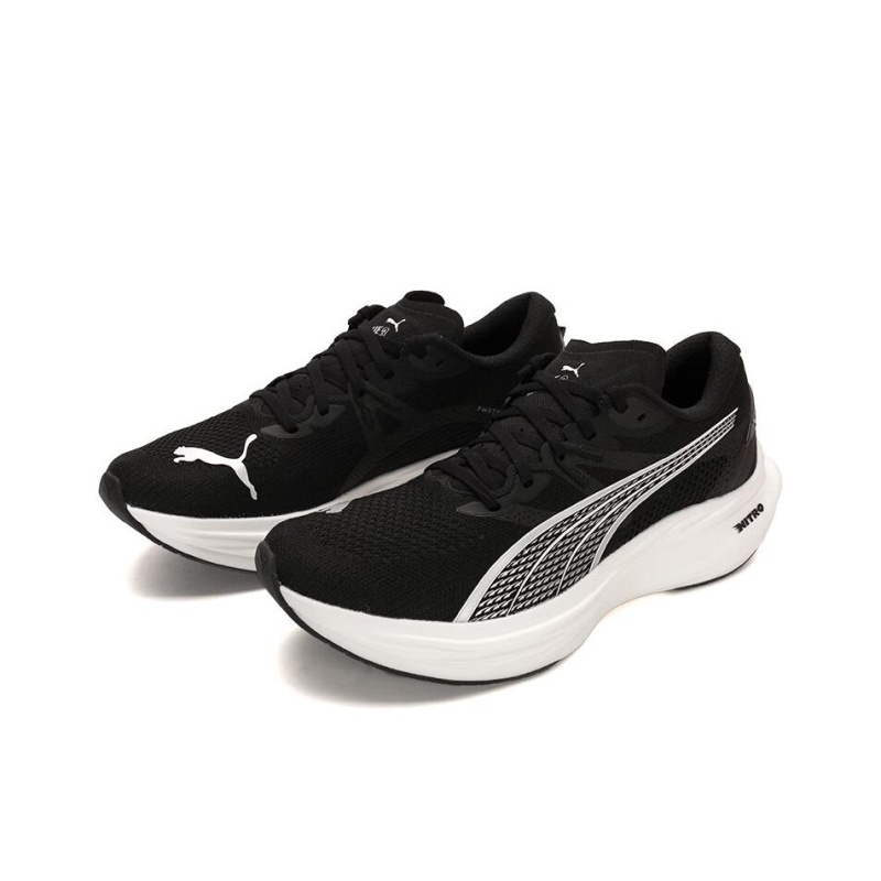 Puma Deviate Nitro 3 'Black White' Мужские