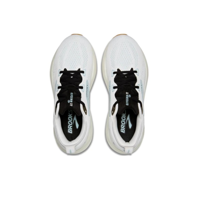 Brooks Glycerin 22 'Bright White Winter Sky Black' Мужские