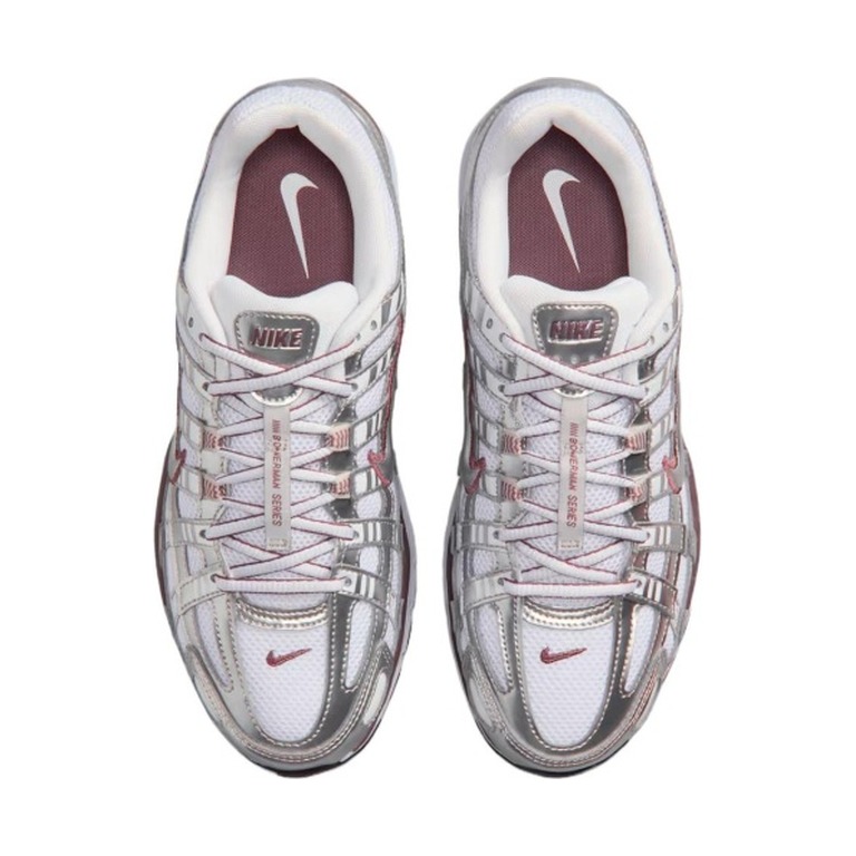 Nike P 6000 'White Metallic Silver Black Tattoo' Женские