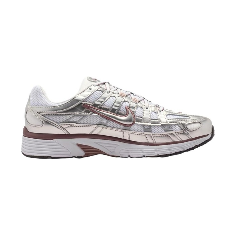 Nike P 6000 'White Metallic Silver Black Tattoo' Женские