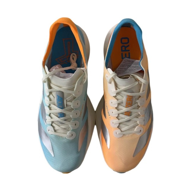 Adidas Adizero Adios Pro 4 'White / Orange / Light Blue' Мужские