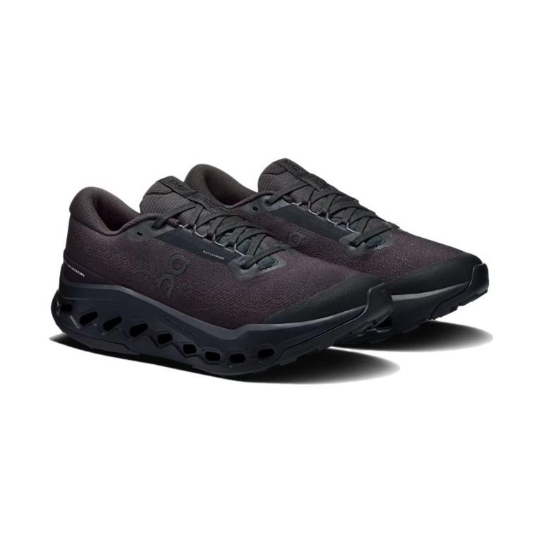 On Cloudsurfer Trail 2 Waterproof 'Black' Женские
