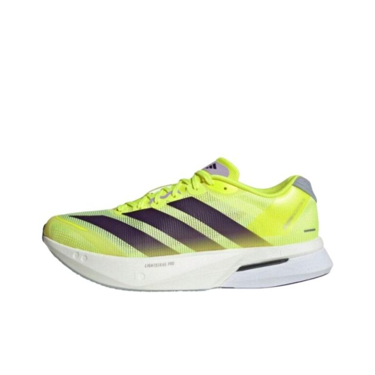 Adidas Adizero Boston 13 'Solar Yellow / Aurora Plum / Powder Plum' Мужские