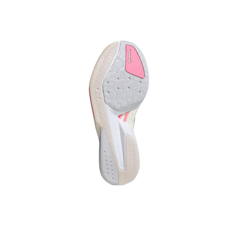 Adidas Adizero Boston 13 'Core White Silver Metallic Clear Pink' Мужские