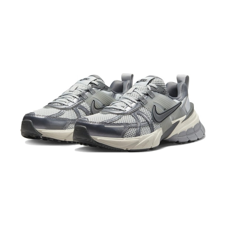 Nike V2K Run 'Pure Platinum Wolf Grey Cool Grey Metallic Cool Grey' Женские