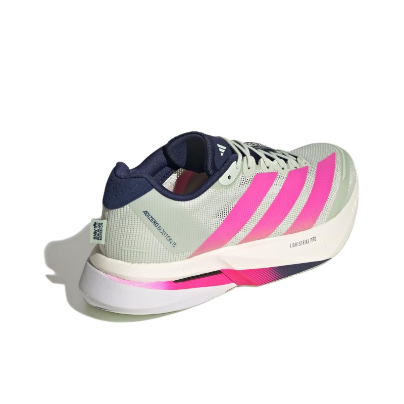 Adidas Adizero Boston 13 'Linen Green / Shock Pink / Dark Blue' Мужские